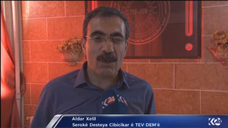 Aldar Xelîl: “Derbasbûna Pêşmergeyên Rojava dê bibe sedema şer.”