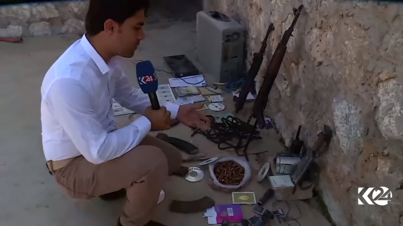 بالصور.. اسايش كركوك تداهم منزلا لامير بداعش