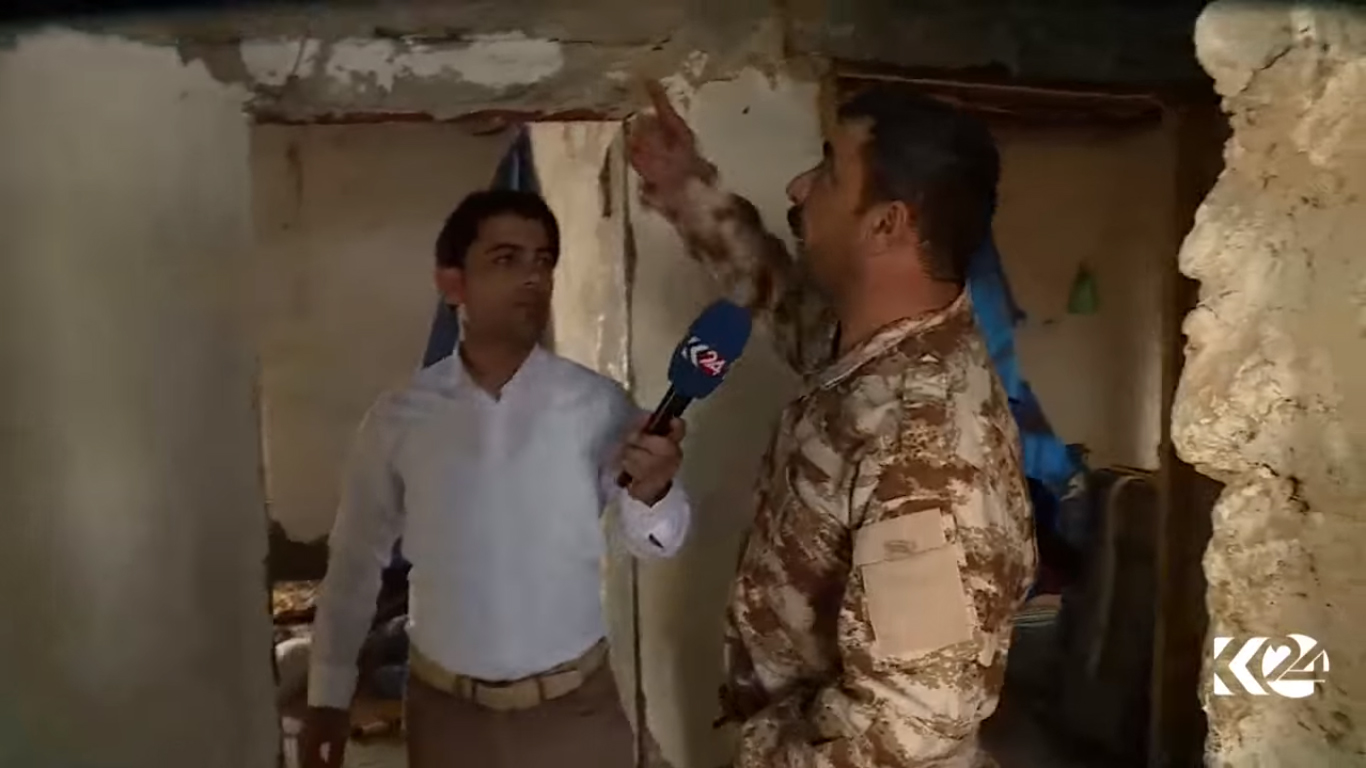 بالصور.. اسايش كركوك تداهم منزلا لامير بداعش