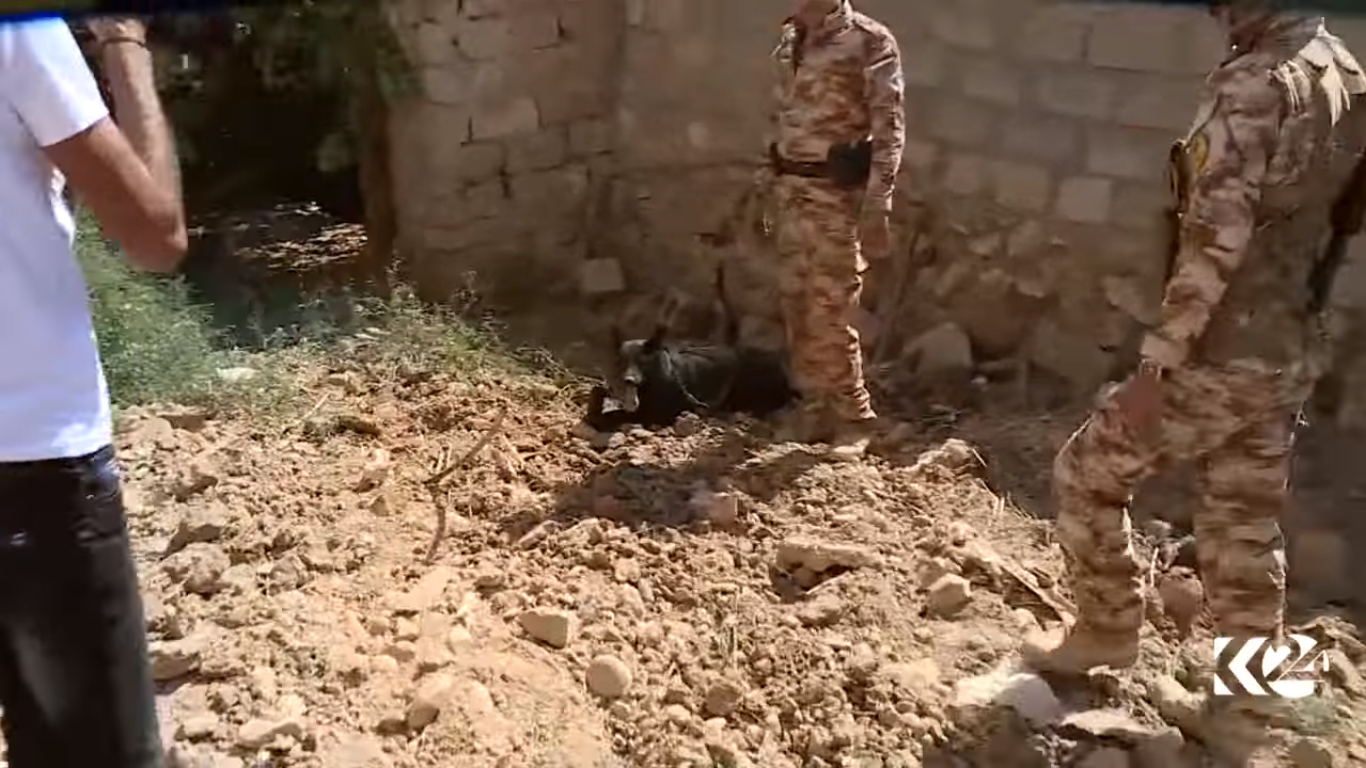 بالصور.. اسايش كركوك تداهم منزلا لامير بداعش