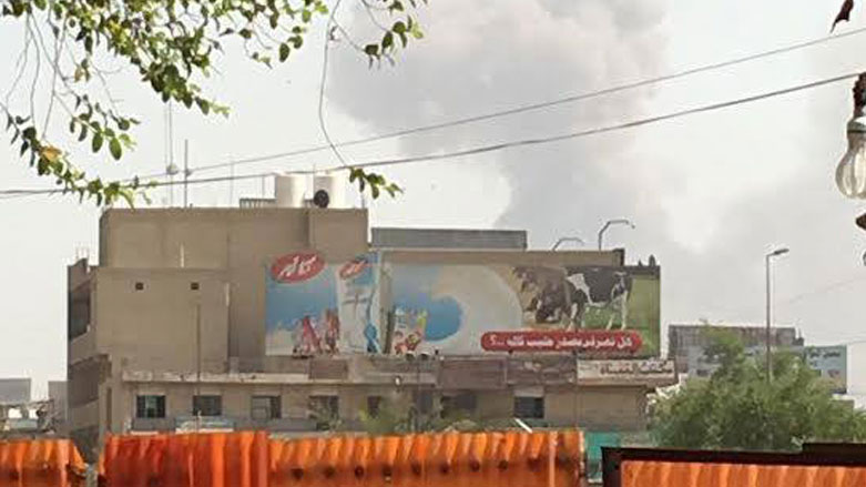 "مخزن للحشد" يدك احياء بغداد بالصواريخ ويتسبب بحرائق واسعة ويوقع ضحايا