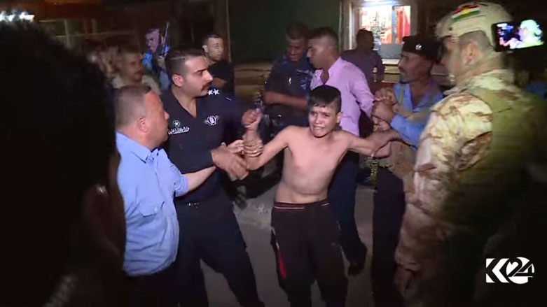بالصور.. الصبي الانتحاري في كركوك