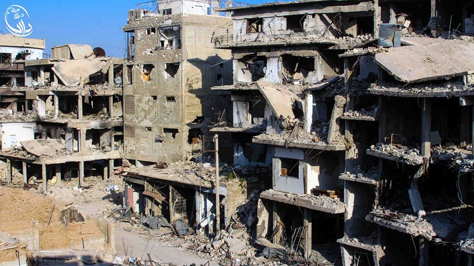 بالصور.. بدء عملية الاجلاء من داريا المحاصرة بسوريا