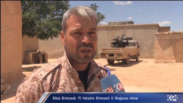 Ebû Emced: Ti hêzeke leşkerî ya Almanî li ser erdê tune ye 