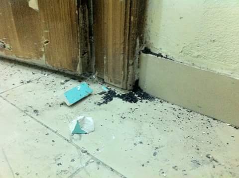 بالصور.. اضرار جسيمة اثر تفجير داخل مكتب حزب كوردي في الحسكة