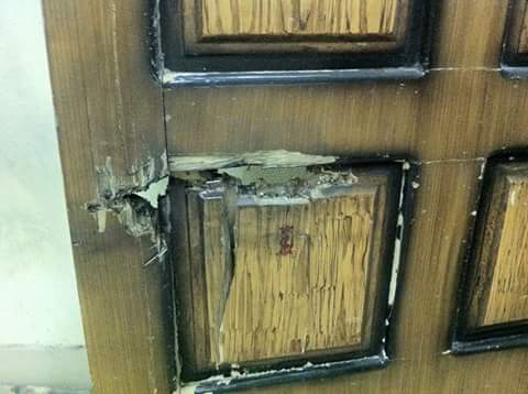 بالصور.. اضرار جسيمة اثر تفجير داخل مكتب حزب كوردي في الحسكة