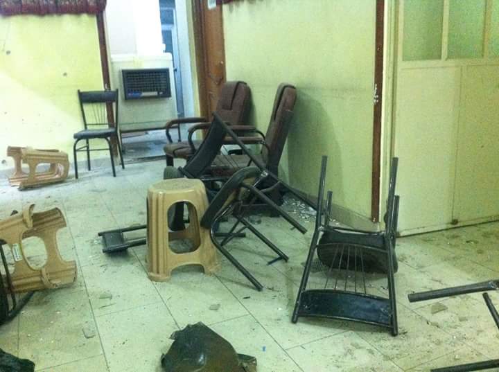 بالصور.. اضرار جسيمة اثر تفجير داخل مكتب حزب كوردي في الحسكة