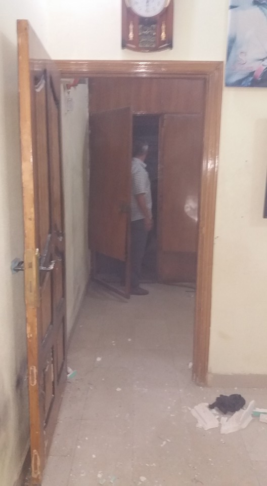 بالصور.. اضرار جسيمة اثر تفجير داخل مكتب حزب كوردي في الحسكة