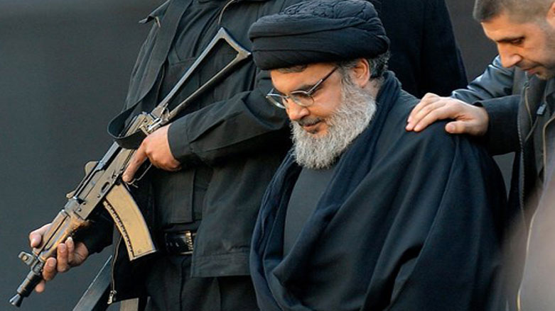 Hesên Nesrûllah tekezê dike çekdarên wî pişikdaryê li şerrê Îraqê dikin.