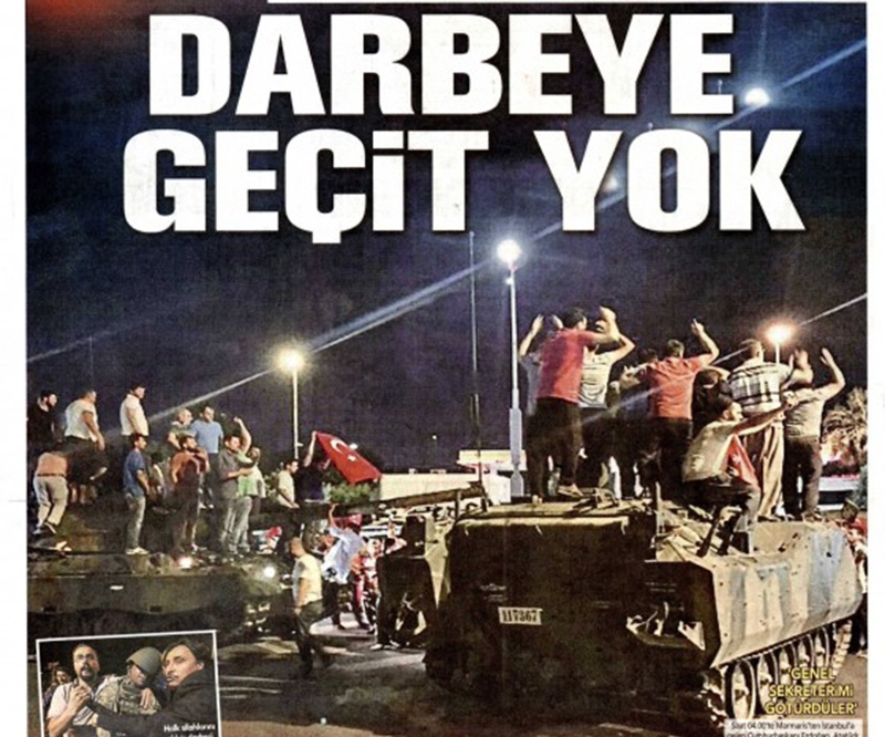 بالصور.. مشاهد من محاولة الانقلاب في تركيا