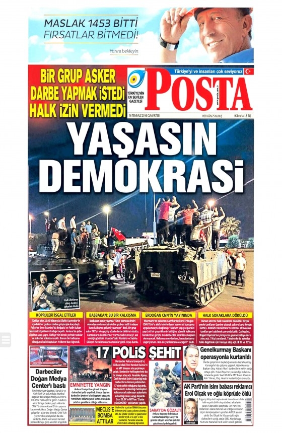 بالصور.. مشاهد من محاولة الانقلاب في تركيا