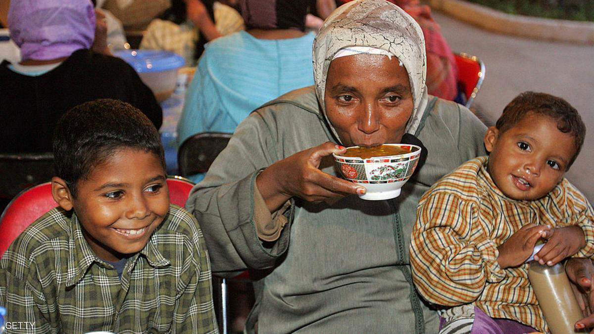 به‌ وێنه‌، ده‌روێشه‌كانی مه‌غریب له‌ مانگی ره‌مه‌زاندا