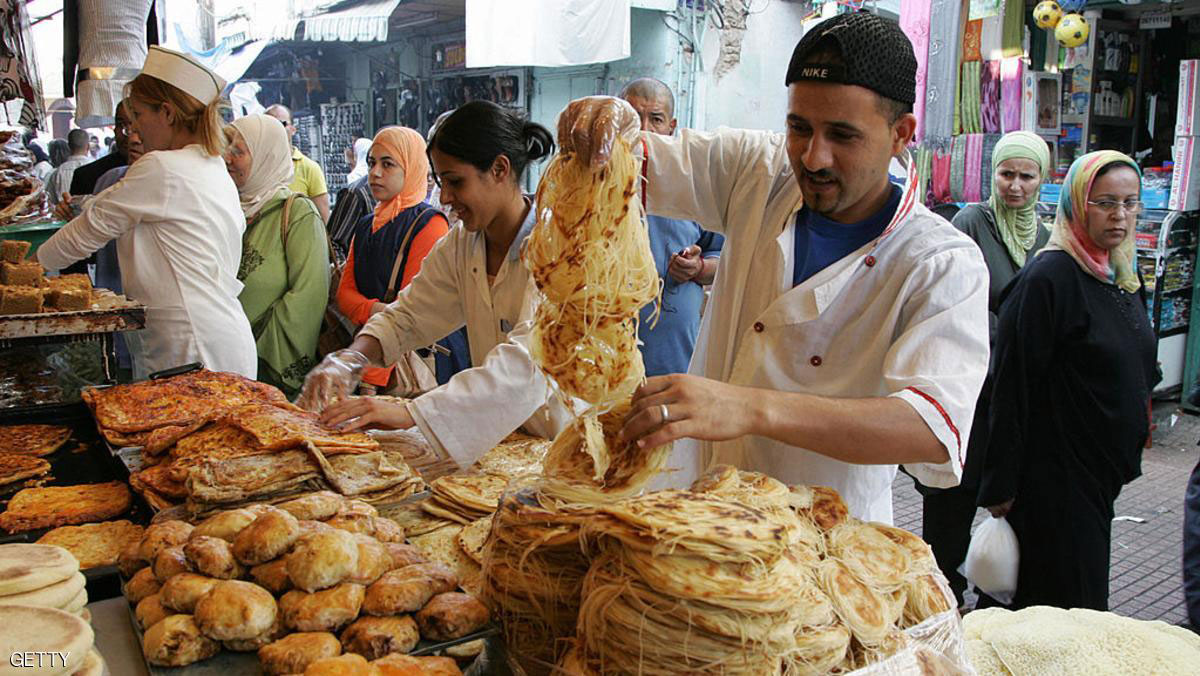 به‌ وێنه‌، ده‌روێشه‌كانی مه‌غریب له‌ مانگی ره‌مه‌زاندا