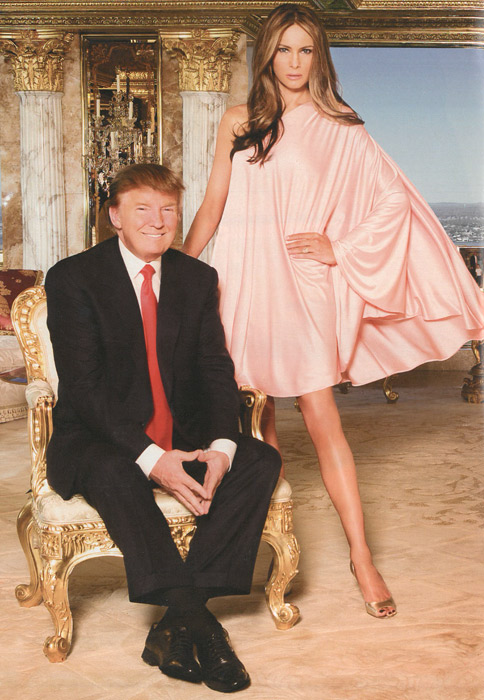 به‌ ڤیدیۆ: هاوسه‌ره‌كه‌ی تره‌مپ دزی ده‌كات