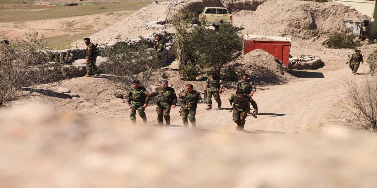 بە وێنە.. شڤان پەروەر و عەلی پێشەوا قازیی لە بەرەکانی جەنگ