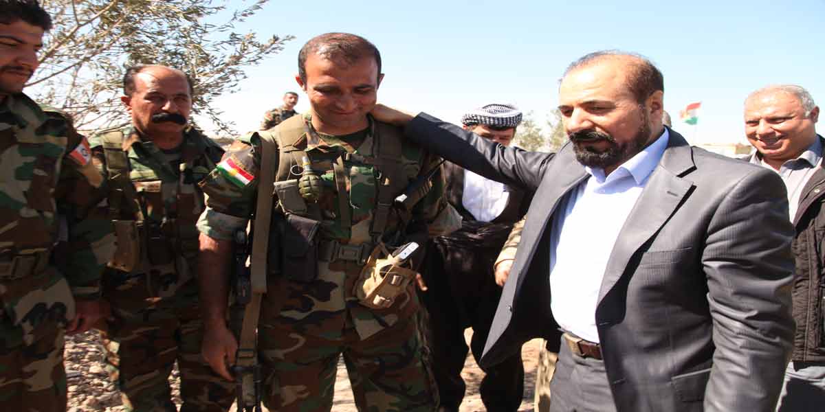 بە وێنە.. شڤان پەروەر و عەلی پێشەوا قازیی لە بەرەکانی جەنگ