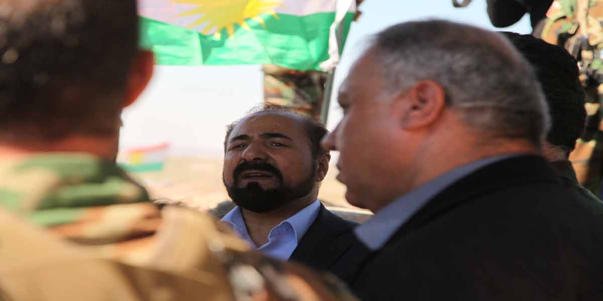 بە وێنە.. شڤان پەروەر و عەلی پێشەوا قازیی لە بەرەکانی جەنگ