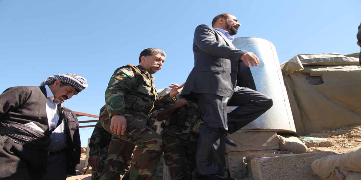 بە وێنە.. شڤان پەروەر و عەلی پێشەوا قازیی لە بەرەکانی جەنگ