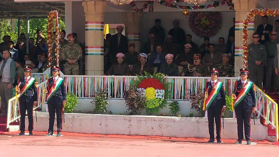 Over 200 Kurdish female officers graduate military academy