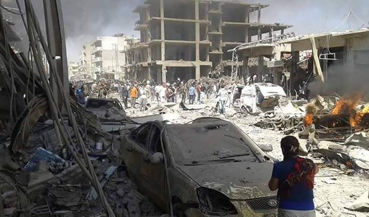 بالصور.. مجزرة القامشلي 