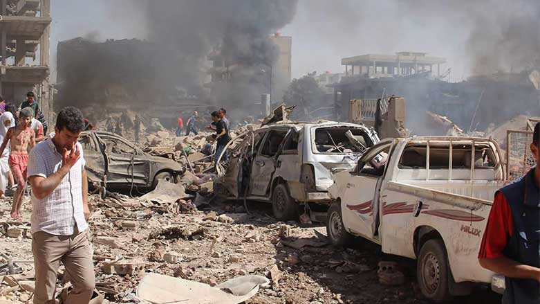 بە وێنە.. تەقینەوەكانی ئەمڕۆی قامشلۆ