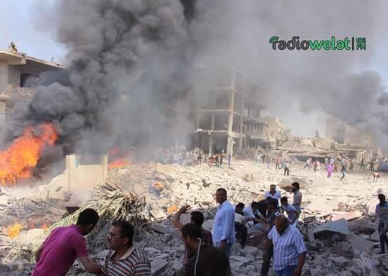 مانگی سوری كوردی: زیاتر له‌ 40 كه‌س لە تەقینەوەكانی قامشلۆ شه‌هید بوون و 177 ديكه‌ش برینداربوونه‌