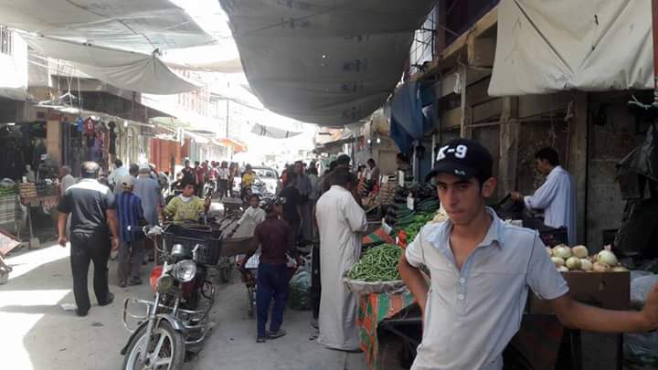 بالصور.. الحياة تدب مجددا في سوق الرمادي