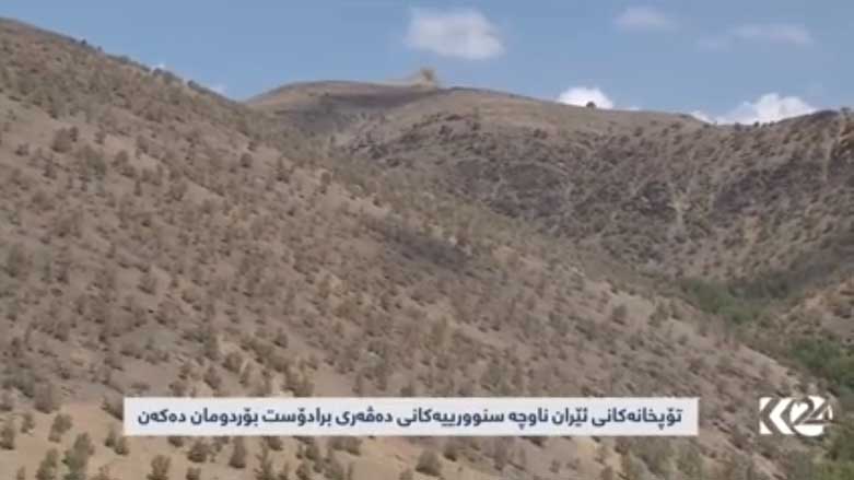 Îran deverên sinûrî yên Herêma Kurdistanê burdûman dike