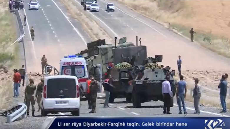 Li bakûr a Kurdistanê teqînek çê bû