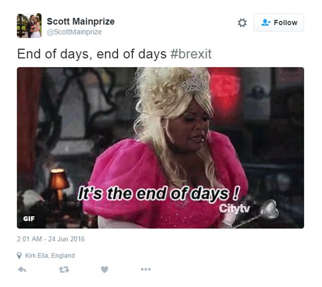 بالصور.. بريطانيون بعد طلاق اوروبا: حرائق في لندن