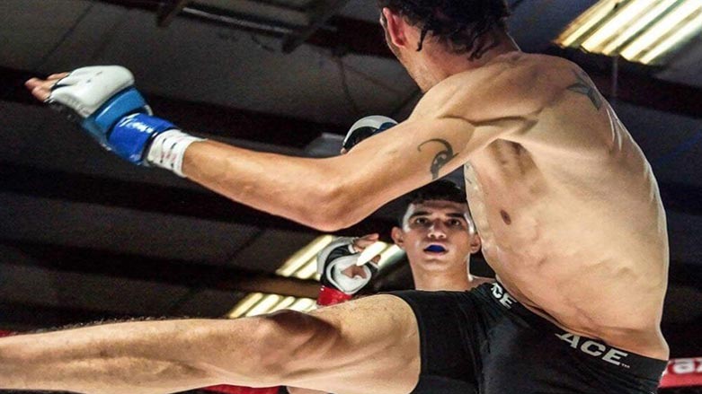 Ahva Abdurrahman during his fight against Leo Woods, Tennessee, United States, Saturday, June 25, 2016. (Photo: Valor Fights)