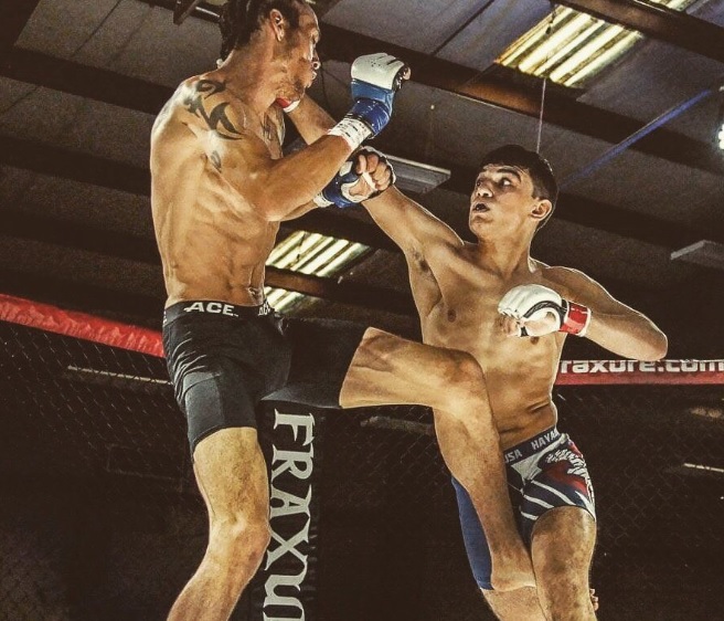 Ahva Abdurrahman during his fight against Leo Woods, Tennessee, United States, Saturday, June 25, 2016. (Photo: Valor Fights)
