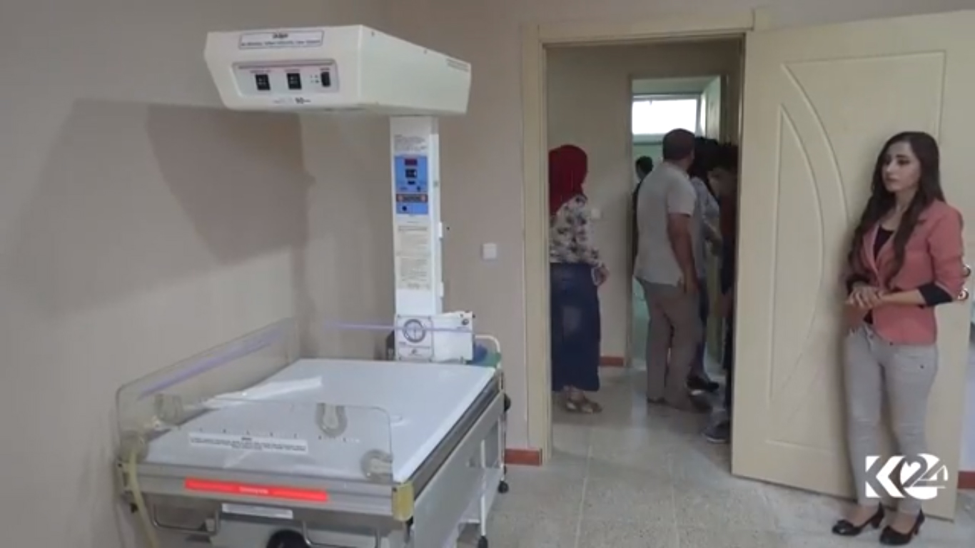 بالصور.. افتتاح مستشفى للولادة بكوباني