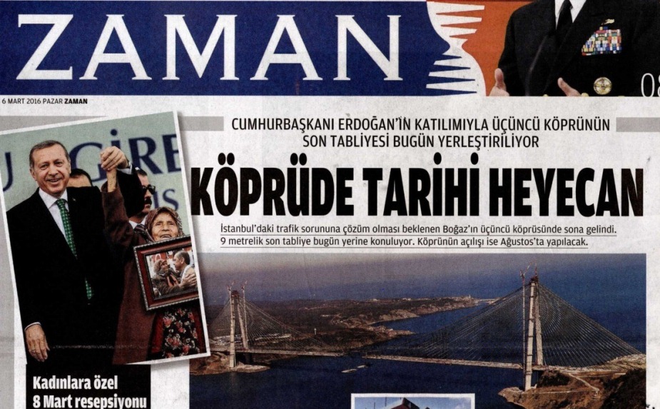 Zimanê rojnameya Zamanê hat guhertin