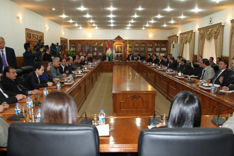 ئەنجومەنی سەركردایەتی پارتی تاوتوێی گفتوگۆ لەگەڵ لایەنە سیاسییەكان دەكات