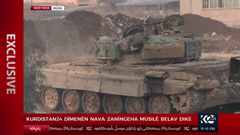 خاضت القوات العراقية معارك ضارية مع داعش