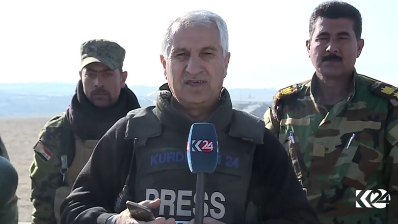 القوات العراقية سرعت وتيرة الهجوم منذ مطلع 2017 - مراسل كوردستان24 نعمت مارونسي قرب تلكيف