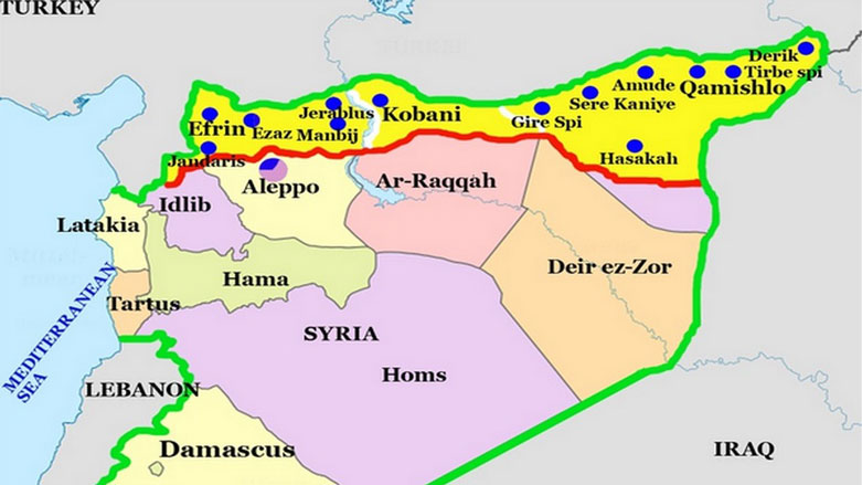ENKS ji sîstema parêzgehan ber bi yekperçebûna Kurdistana Sûriyê 