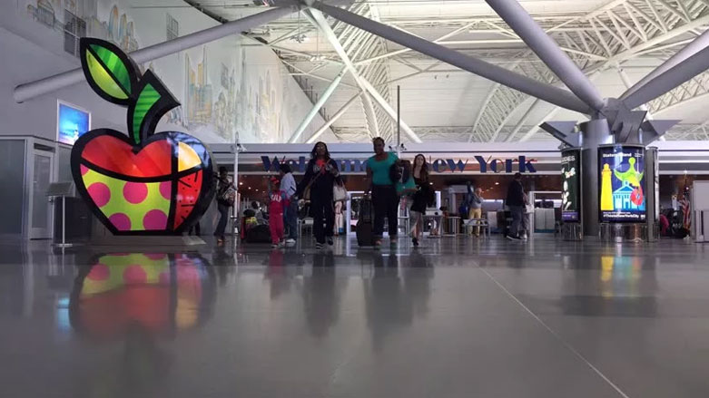 شهدت المطارات في امريكا ارتباكا واضحا