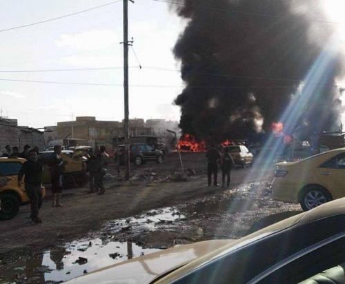 Explosion in al-Bayaa district, Baghdad