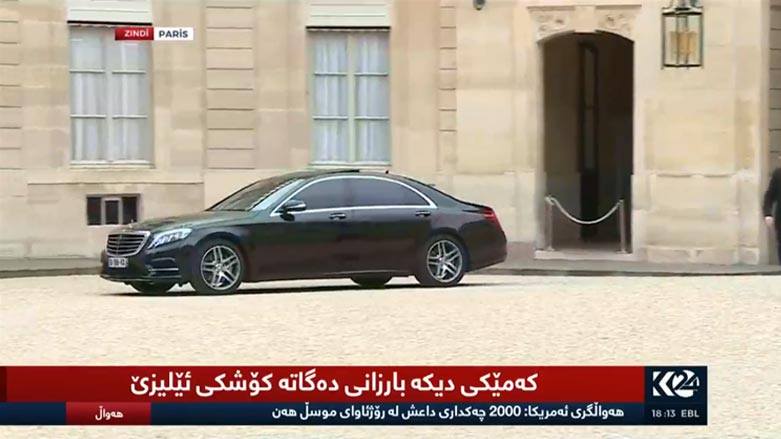 بارزانی گه‌یشته‌ كۆشكی ئیلیزی