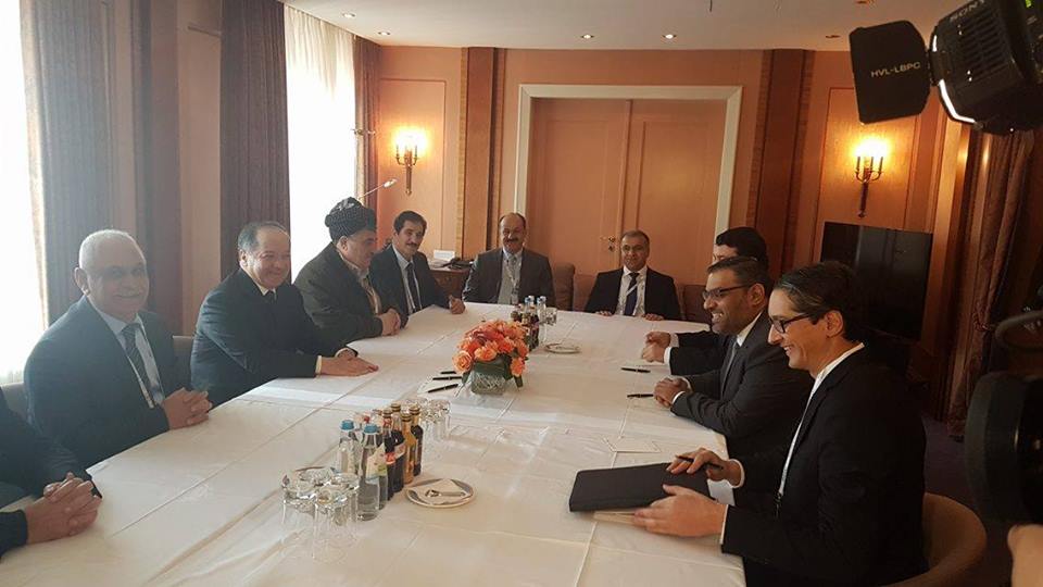 بارزانی و ئه‌نه‌س ئه‌لعه‌بده‌ گۆڕانكارییه‌كانی سووریا و ئایینده‌ی كورد تاوتوێ ده‌كه‌ن