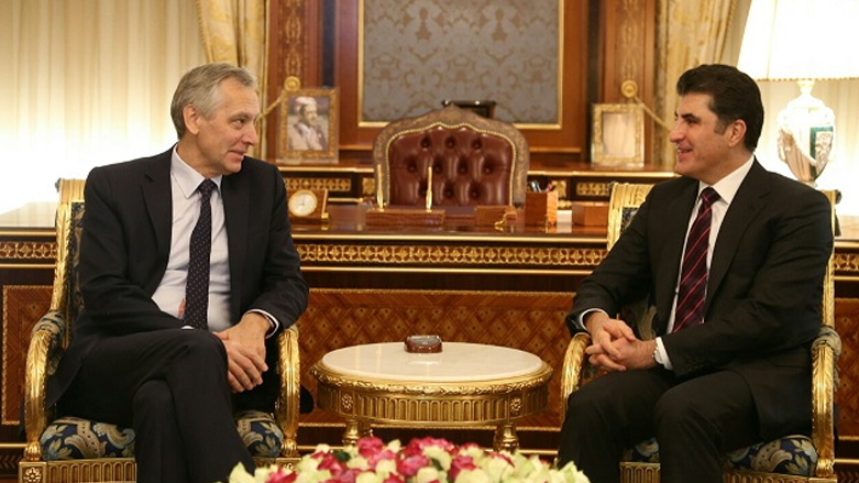 لقاء الوفد الأوروبي مع رئيس حكومة إقليم كوردستان