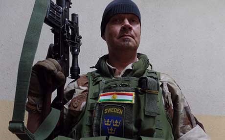 Swedish Peshmerga volunteer Tony Ekman held captive by PKK-affiliated group in Shingal.
