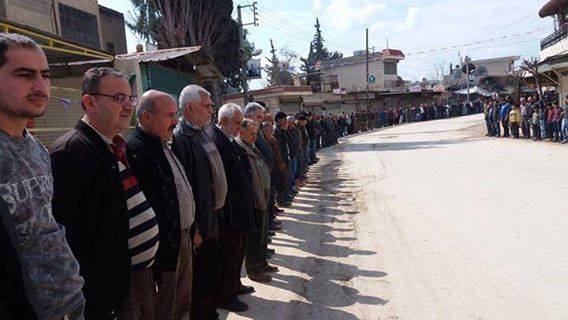 Qamişlo û Efrînî bo şehîdên Helebceyê bêdeng rawestiyan  