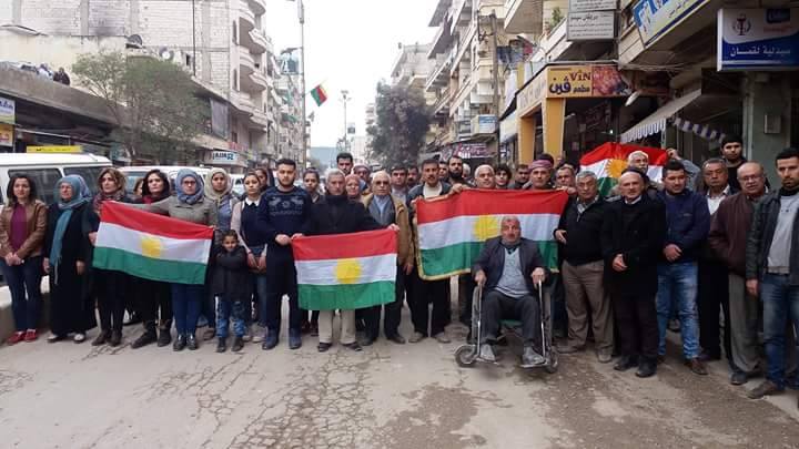 Qamişlo û Efrînî bo şehîdên Helebceyê bêdeng rawestiyan  
