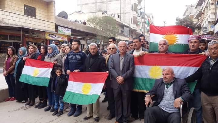Qamişlo û Efrînî bo şehîdên Helebceyê bêdeng rawestiyan  