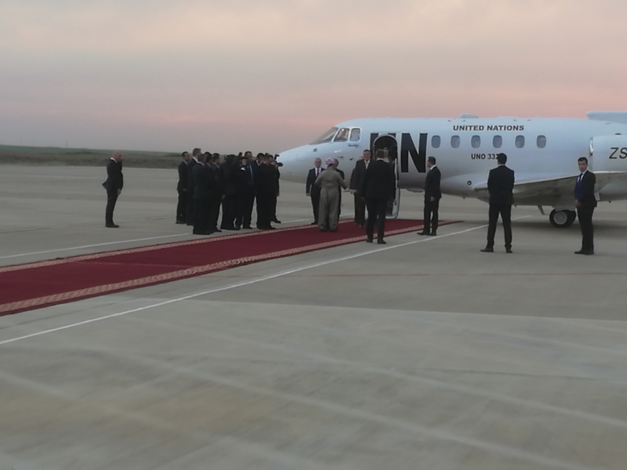 سكرتێری گشتی نه‌ته‌وه‌ یه‌كگرتووه‌كان گه‌یشته‌ هه‌ولێر