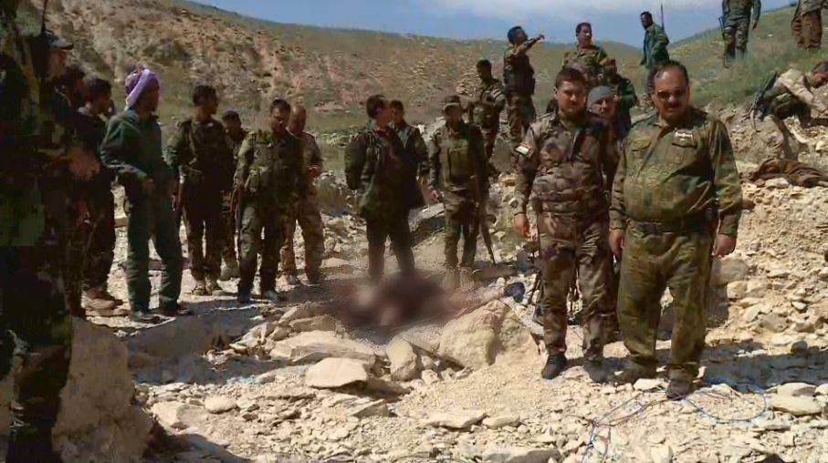Kurdish Peshmerga forces on Tuesday morning killed six Islamic State (IS) militants in an ambush near the Shingal Cement Factory in the Ezidi-populated city of Sinjar (Shingal), Kurdistan Region, March 28, 2017. (Photo: Kurdistan24)