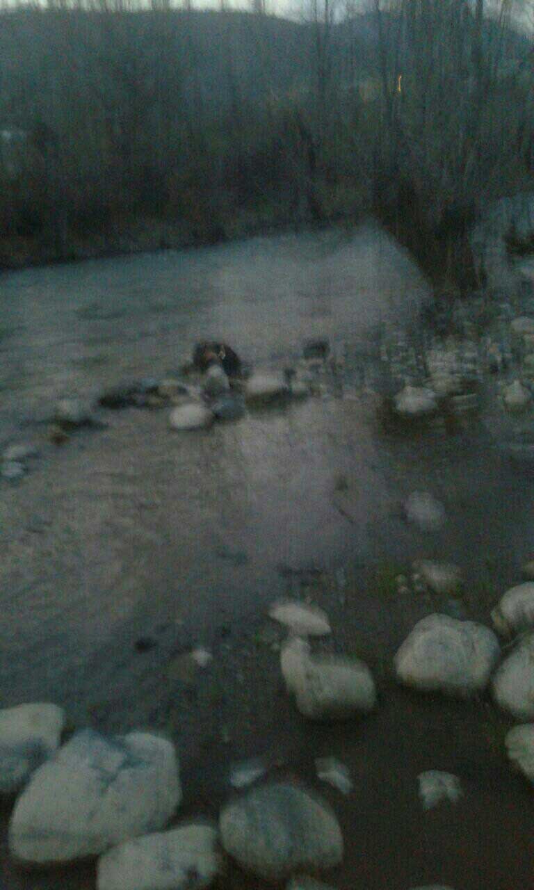 The dead body of Iraqi mother Sahar Fadhil on Kurdistan Region - Turkey border, March 27, 2017. (Photo: Kurdistan24)